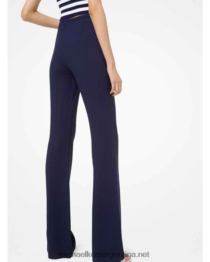 unisexo marítimo pantalones acampanados doble crepe-sable collection Michael Kors T46HB03719