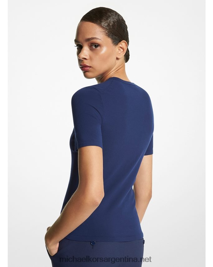 unisexo Armada jersey de manga corta de viscosa elástica collection Michael Kors T46HB03566