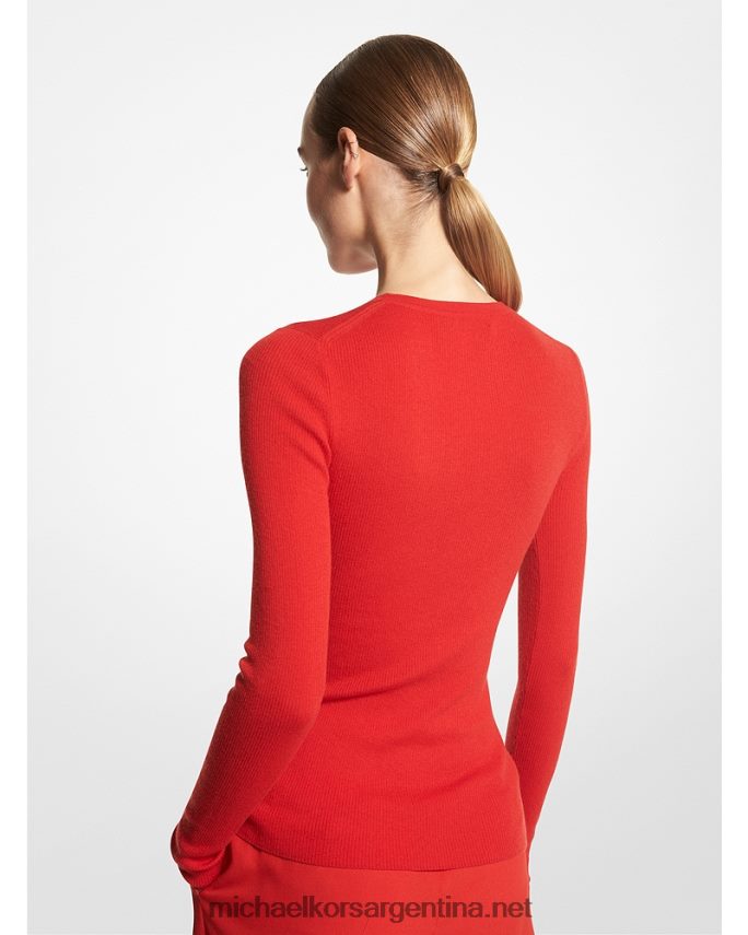 unisexo amapola suéter de cachemir de peso pluma de la colección hutton Michael Kors T46HB03492