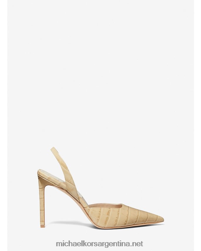 unisexo duna Zapatos de tacón Collection Presley de piel de cocodrilo en relieve Michael Kors T46HB03835