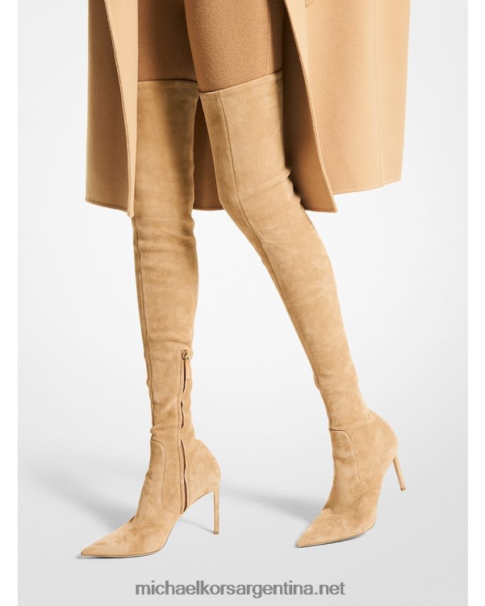 unisexo camello colección elle bota de ante Michael Kors T46HB03842