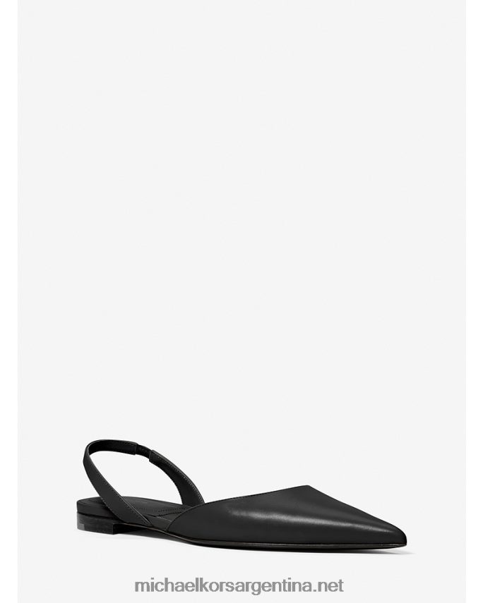 unisexo negro colección bridget zapatos planos de cuero Michael Kors T46HB03856