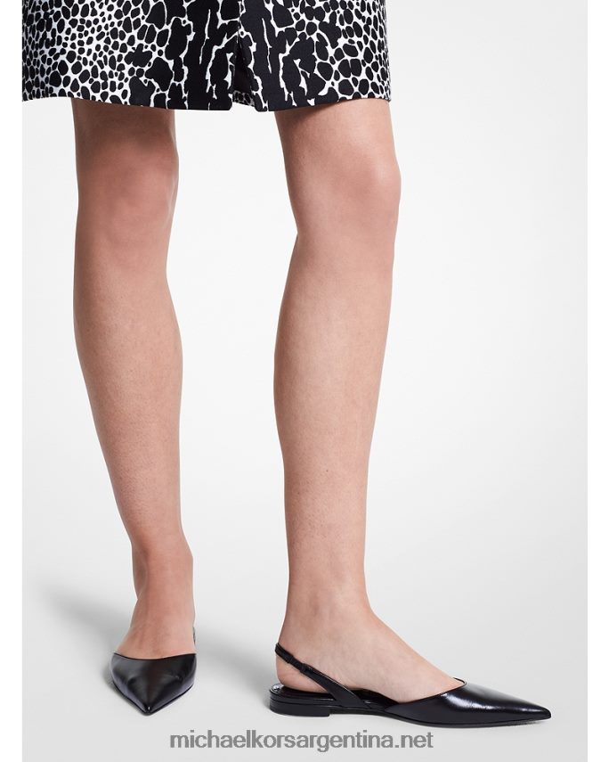 unisexo negro colección bridget zapatos planos de cuero Michael Kors T46HB03856