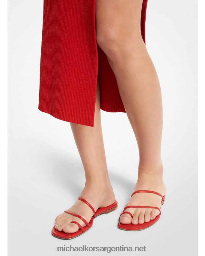 unisexo amapola sandalia de piel colección patti Michael Kors T46HB03825