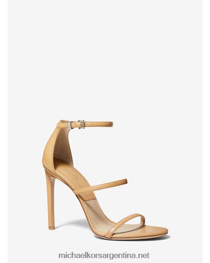 unisexo camello sandalia de piel colección nadege Michael Kors T46HB03845