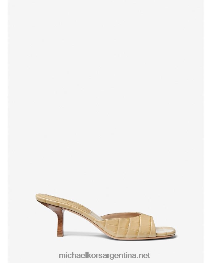 unisexo duna sandalia colección anita piel grabado cocodrilo Michael Kors T46HB03834