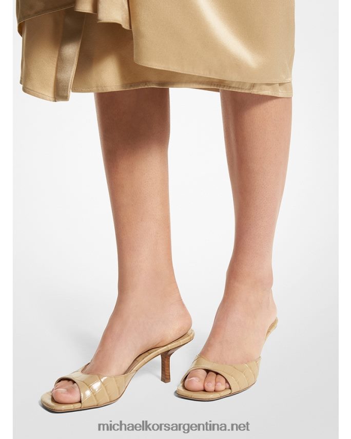 unisexo duna sandalia colección anita piel grabado cocodrilo Michael Kors T46HB03834